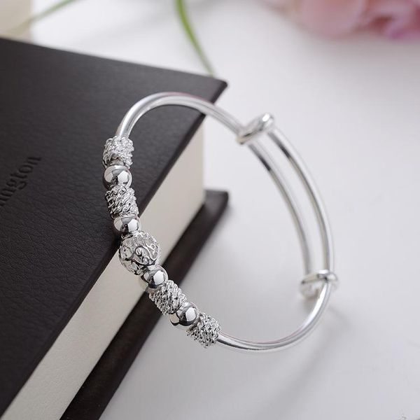 bangle 2021 fashion s-shaped buckle bracelet nine beads simple wild ladies exquisite opening female jewelry gift, Black
bangle 2021 fashion s-shaped buckle bracelet nine beads simple wild ladies exquisite opening female jewelry gift, Black