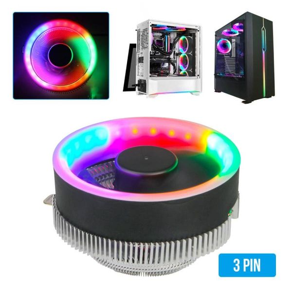 fans & coolings cpu cooling fan rgb led cooler radiator for intel 775/1156/1155/1151/1150 &amd pc computer 3 pin heatsink
fans & coolings cpu cooling fan rgb led cooler radiator for intel 775/1156/1155/1151/1150 &amd pc computer 3 pin heatsink
