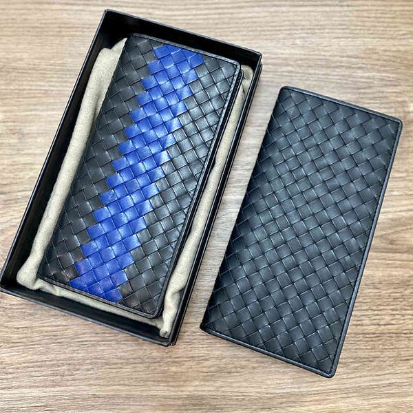 wallet straight men's woven business long leather simple handbag soft luxury, Red;black
wallet straight men's woven business long leather simple handbag soft luxury, Red;black