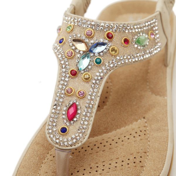 sandals women t-strap flip flops thong flat sandals rhinestone designer elastic band gladiator sandal shoes summer, Black
sandals women t-strap flip flops thong flat sandals rhinestone designer elastic band gladiator sandal shoes summer, Black