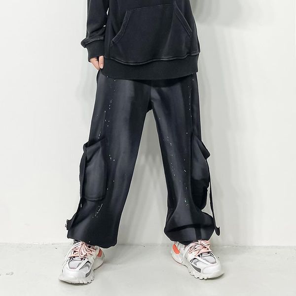 men's pants eukaaru high street hip hop leggings men casual baggy streetwear trousers mens cargo oversized, Black
men's pants eukaaru high street hip hop leggings men casual baggy streetwear trousers mens cargo oversized, Black