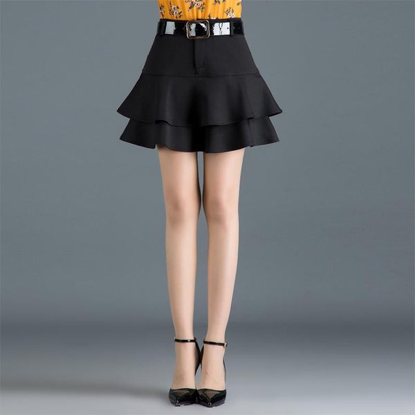 skirts 2021 high waist plus size short skirt urban commute stretch fashion feminina puffy pleated thin mini cake, Black
skirts 2021 high waist plus size short skirt urban commute stretch fashion feminina puffy pleated thin mini cake, Black