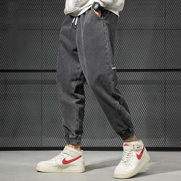 fashion streetwear men jeans loose fit size s-5xl elastic waist cargo pants harem american hip hop joggers men's, Blue
fashion streetwear men jeans loose fit size s-5xl elastic waist cargo pants harem american hip hop joggers men's, Blue