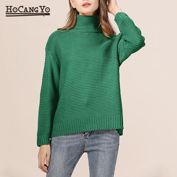 women's sweaters women turtleneck sweater long sleeve solid knitted pullover female loose casual jumpers autumn winter, White;black
women's sweaters women turtleneck sweater long sleeve solid knitted pullover female loose casual jumpers autumn winter, White;black