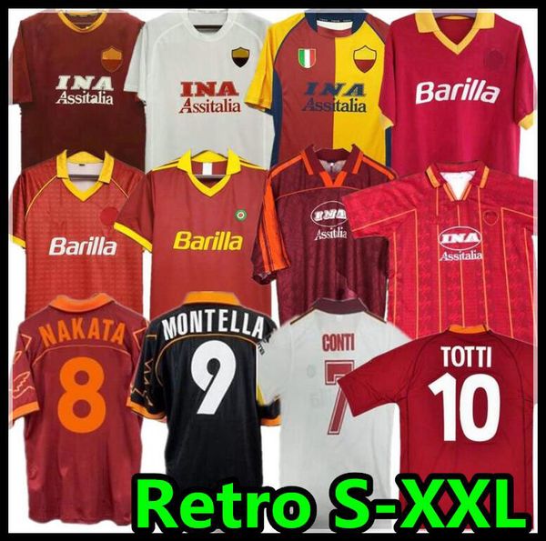 88 89 90 91 92 93 94 roma retro soccer jersey 01 02 95 96 97 98 99 00 totti batistuta candela montella shirt 2002 maglia da nakata, Black;yellow
88 89 90 91 92 93 94 roma retro soccer jersey 01 02 95 96 97 98 99 00 totti batistuta candela montella shirt 2002 maglia da nakata, Black;yellow
