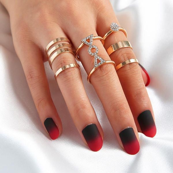 wedding rings 6pcs women's personality full drill joint ring suit fashion leisure style gold silver color exquisite cool, Slivery;golden
wedding rings 6pcs women's personality full drill joint ring suit fashion leisure style gold silver color exquisite cool, Slivery;golden