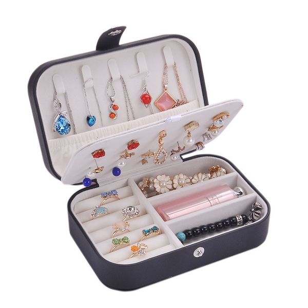 korean style fresh and simple girl earrings plate jewelry box protable leather earrings ring multi-function jewelry storage box, Black;white
korean style fresh and simple girl earrings plate jewelry box protable leather earrings ring multi-function jewelry storage box, Black;white