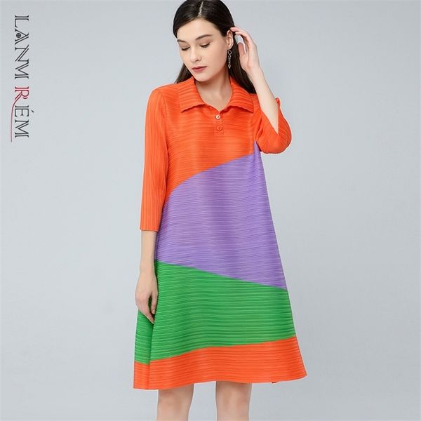 stitching color dress women's summer lapel three quarter sleeves contrast large size dresses female elegant 2d3939 210526, Black;gray
stitching color dress women's summer lapel three quarter sleeves contrast large size dresses female elegant 2d3939 210526, Black;gray