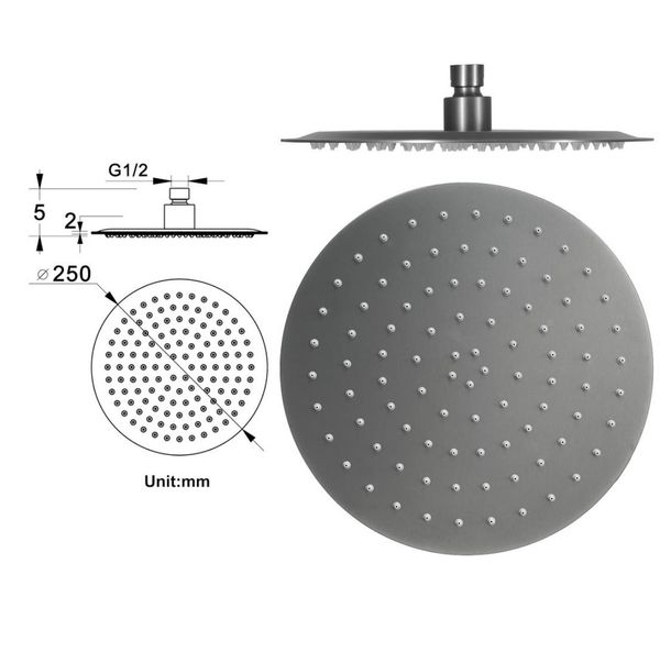 china factory wholesale 8/10/12/16" large size round showers rain head wall/ceiling mounted 304 stainless steel gray finish
china factory wholesale 8/10/12/16" large size round showers rain head wall/ceiling mounted 304 stainless steel gray finish
