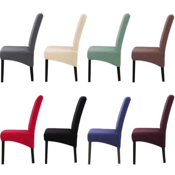 chair covers 1 piece long back cover solid color thick knitting stretch big size seat slipcover restaurant banquet
chair covers 1 piece long back cover solid color thick knitting stretch big size seat slipcover restaurant banquet
