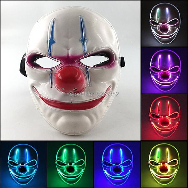 party masks luminous led mask halloween horror clown cosplay with remote control 1pc glowing change 7 colors
party masks luminous led mask halloween horror clown cosplay with remote control 1pc glowing change 7 colors