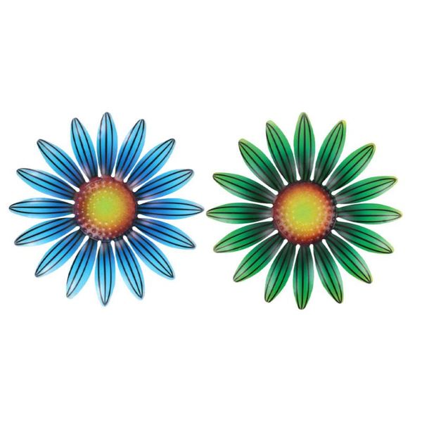 decorative objects & figurines 2pcs iron flower wall decor art hanging decoration home
decorative objects & figurines 2pcs iron flower wall decor art hanging decoration home