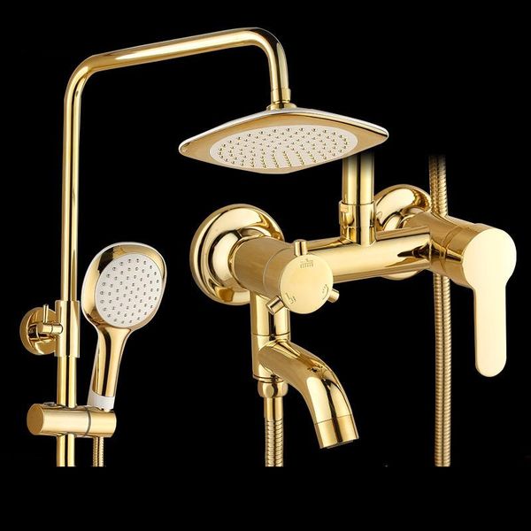 bathroom shower sets faucet bath mixer tap with hand head gold set wall mounted brass
bathroom shower sets faucet bath mixer tap with hand head gold set wall mounted brass