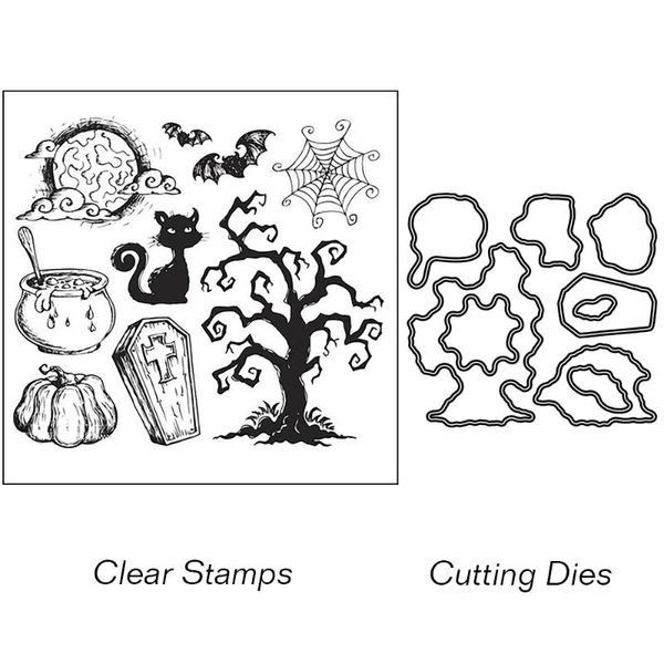 painting supplies azsg halloween pumpkin cat tree cutting dies clear stamps for diy scrapbooking/card making decorative silicone stamp craft
painting supplies azsg halloween pumpkin cat tree cutting dies clear stamps for diy scrapbooking/card making decorative silicone stamp craft