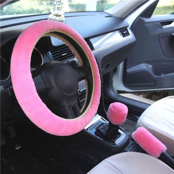 steering wheel covers 3pcs car cover gearshift handbrake protector decoration warm super thick plush collar soft for winter
steering wheel covers 3pcs car cover gearshift handbrake protector decoration warm super thick plush collar soft for winter