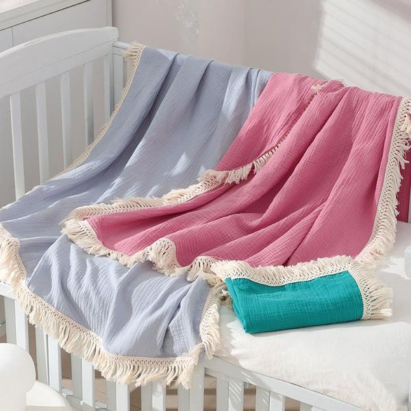 baby tassel blankets newborn swaddle muslin diaper kids bath towel gauze solid infant fringe swaddles blanket
baby tassel blankets newborn swaddle muslin diaper kids bath towel gauze solid infant fringe swaddles blanket