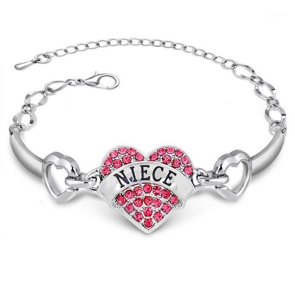 charm bracelets niece diy letters girls for family relative gift bracelet female crystal rhinestone heart1, Golden;silver
charm bracelets niece diy letters girls for family relative gift bracelet female crystal rhinestone heart1, Golden;silver