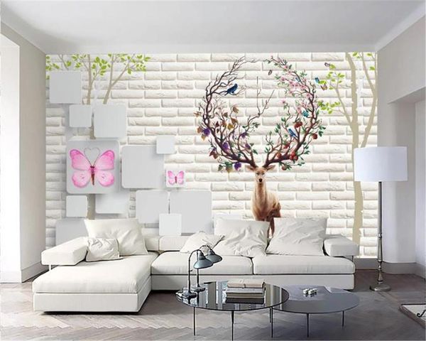wallpapers 3d home wallpaper modern minimalist stereo brick wall elk tv background hd digital printing moisture paper
wallpapers 3d home wallpaper modern minimalist stereo brick wall elk tv background hd digital printing moisture paper