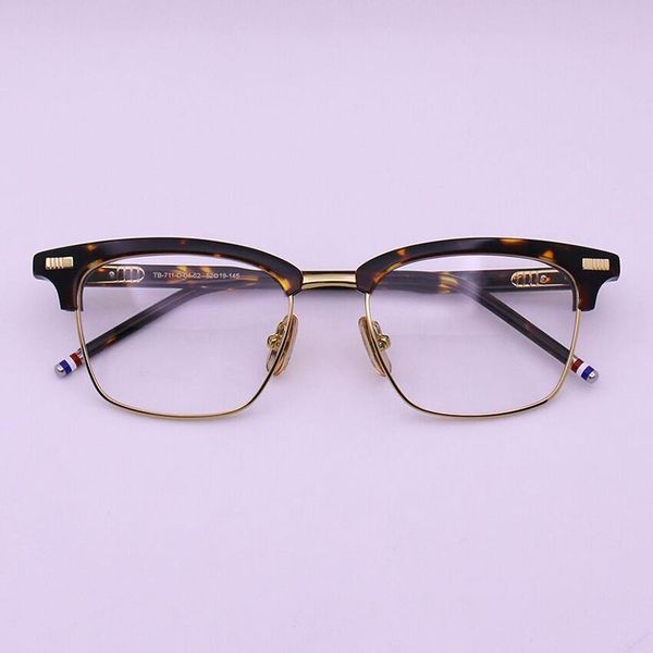 york thom brand designer half frame glasses for men women square semi rimless eyeglasses optical prescription eyewear tb711 fashion sunglass, Black
york thom brand designer half frame glasses for men women square semi rimless eyeglasses optical prescription eyewear tb711 fashion sunglass, Black