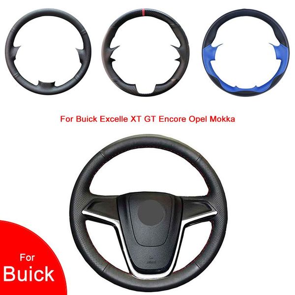 steering wheel covers breathable punch hand-stitched black artificial leather car cover for excelle xt gt encore mokka
steering wheel covers breathable punch hand-stitched black artificial leather car cover for excelle xt gt encore mokka