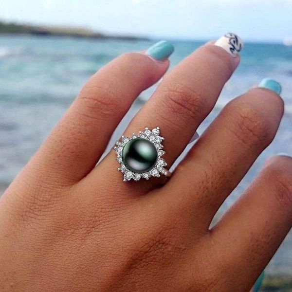 cluster rings trendy fashion real wedding black pearl accessories for women bohemian ring gift mom party 1pcs, Golden;silver
cluster rings trendy fashion real wedding black pearl accessories for women bohemian ring gift mom party 1pcs, Golden;silver