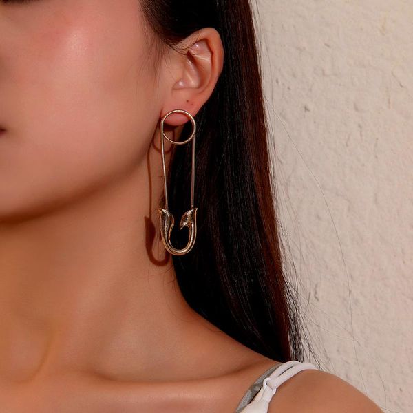 dangle & chandelier fashion simple safety pin stud earrings for women jewelry paperclip personality ear puncture 2021 trendy gift, Silver
dangle & chandelier fashion simple safety pin stud earrings for women jewelry paperclip personality ear puncture 2021 trendy gift, Silver