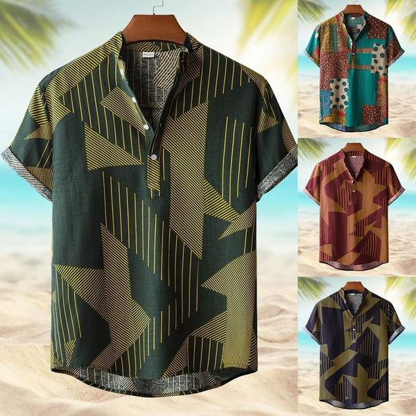 men's casual shirts men printed hawaiian beach shirt blouse tropical button flexible comfortable leaves wild 2021, White;black
men's casual shirts men printed hawaiian beach shirt blouse tropical button flexible comfortable leaves wild 2021, White;black