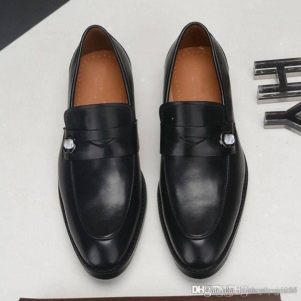 a4 dress shoes fashion men black genuine leather pointed toe mens business oxfords gentlemen travel walk casual comfort
a4 dress shoes fashion men black genuine leather pointed toe mens business oxfords gentlemen travel walk casual comfort