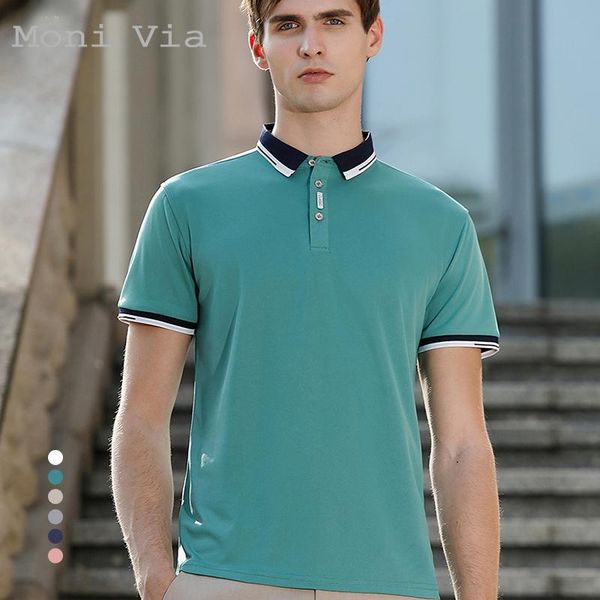 men's polos shirt 2021 summer fashion short sleeve casual lapel t-shirt men jacquard youth business male clothing, White;black
men's polos shirt 2021 summer fashion short sleeve casual lapel t-shirt men jacquard youth business male clothing, White;black
