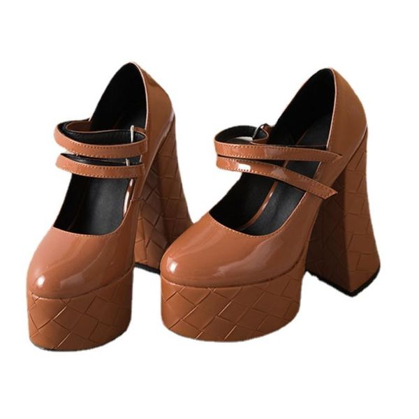 dress shoes women pumps thick high heels waterproof platform leather classics square toe buckle strap red wedding corium, Black
dress shoes women pumps thick high heels waterproof platform leather classics square toe buckle strap red wedding corium, Black