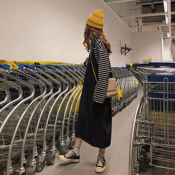 casual dresses dress women denim strap female daily spring womens korean students loose all-match comfortable mid-calf grac, Black;gray
casual dresses dress women denim strap female daily spring womens korean students loose all-match comfortable mid-calf grac, Black;gray