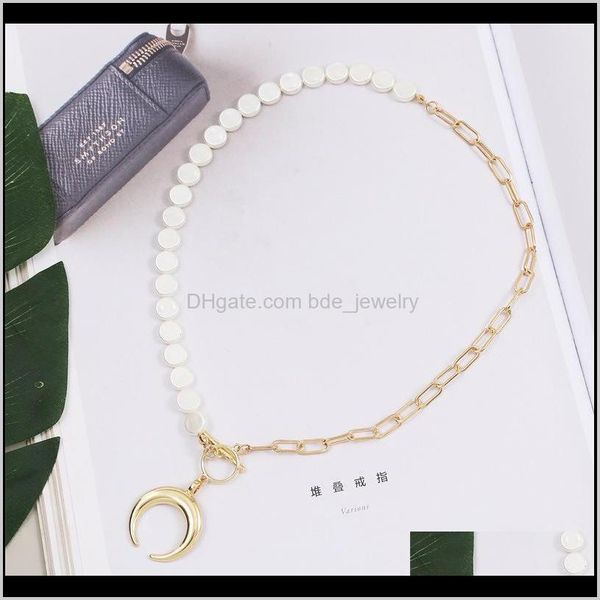 & pendants jewelrycreative european and american simple asymmetrical moon pearl womens necklace trend long beaded pendant jewelry necklaces, Silver
& pendants jewelrycreative european and american simple asymmetrical moon pearl womens necklace trend long beaded pendant jewelry necklaces, Silver