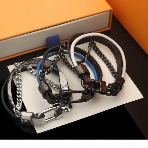 europe america fashion men lady women print plaid three layers woven engraved v initials metals treble leather bracelet bangle m6484d, Black
europe america fashion men lady women print plaid three layers woven engraved v initials metals treble leather bracelet bangle m6484d, Black