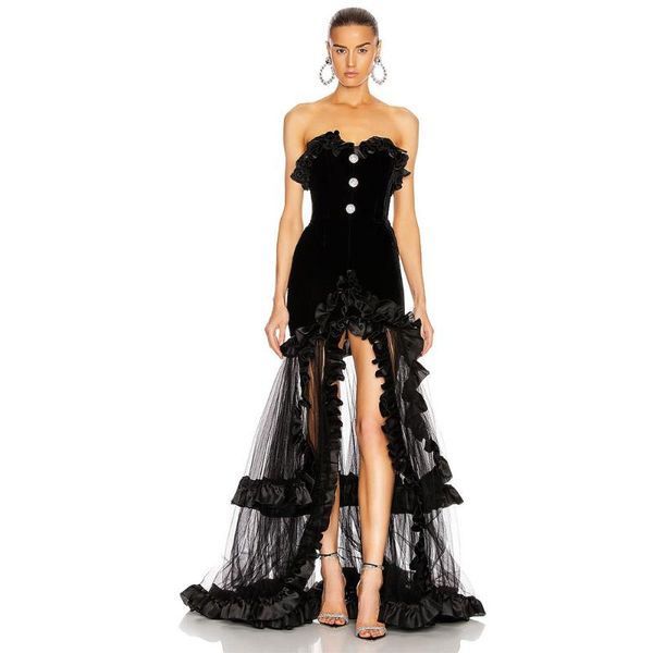 ocstrade runway fashion maxi long bandage dress 2021 women strapless black bodycon evening party casual dresses, Black;gray
ocstrade runway fashion maxi long bandage dress 2021 women strapless black bodycon evening party casual dresses, Black;gray