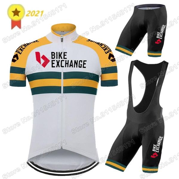 racing sets bike exchange australia 2021 cycling jersey set summer bicycle clothing road shirts bib shorts mtb wear maillot, Black;blue
racing sets bike exchange australia 2021 cycling jersey set summer bicycle clothing road shirts bib shorts mtb wear maillot, Black;blue