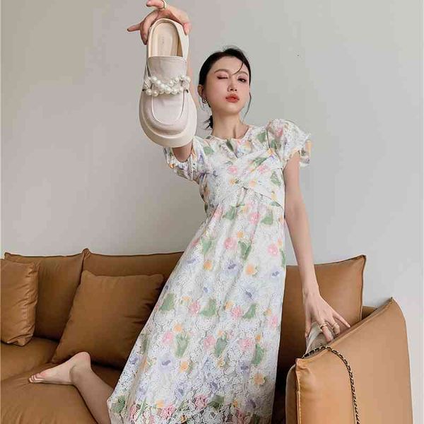casual dresses floral white long lace women summer short sleeve puff a line cottagecore up korean fashion 7jv3, Black;gray
casual dresses floral white long lace women summer short sleeve puff a line cottagecore up korean fashion 7jv3, Black;gray