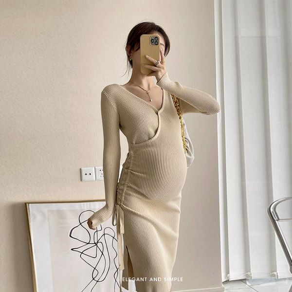 maternity dresses 2021 dress spring and autumn fashion stretch simple design breastfeeding nursing side drawstring knitted skirt, White
maternity dresses 2021 dress spring and autumn fashion stretch simple design breastfeeding nursing side drawstring knitted skirt, White