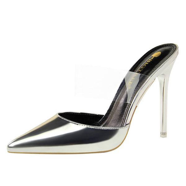 simple sandals women metal with thin fine shallow mouth pointed hollow transparent word band high heel slippers bigtree, Black
simple sandals women metal with thin fine shallow mouth pointed hollow transparent word band high heel slippers bigtree, Black