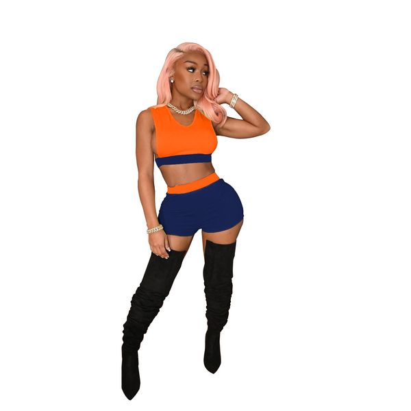 sport shorts breathable ladies two piece suits fashion casual clothes contrast color summer women tracksuits, Gray
sport shorts breathable ladies two piece suits fashion casual clothes contrast color summer women tracksuits, Gray