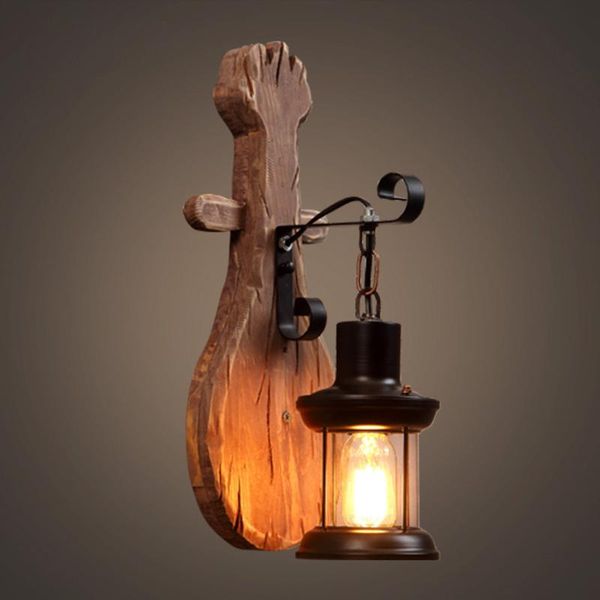 creative retrowood light restaurant cafe wall lamp bar living room corridor bedroom fixture e27 glass sconce
creative retrowood light restaurant cafe wall lamp bar living room corridor bedroom fixture e27 glass sconce