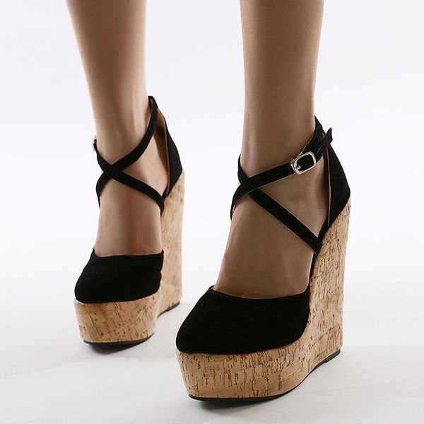 dress shoes multicolored sandals 2021 women's closed toe clogs wedge large size high heels fashion platform big high-heeled comfor, Black
dress shoes multicolored sandals 2021 women's closed toe clogs wedge large size high heels fashion platform big high-heeled comfor, Black