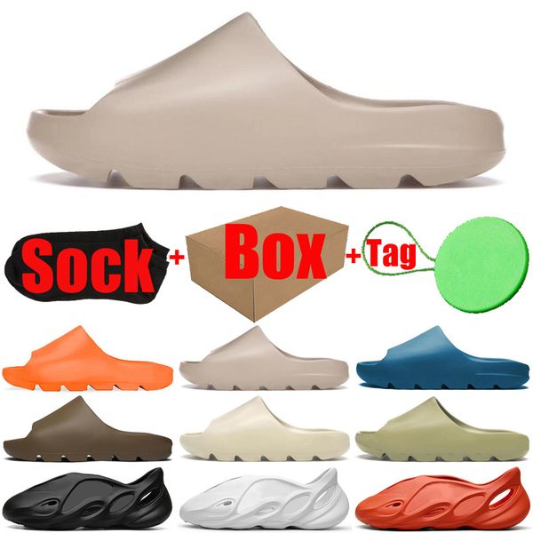 discount with box&sock&tag kanye slides foam runner men women sandal slippers slide sandals enflame orange pure desert sand resin mens slipp
discount with box&sock&tag kanye slides foam runner men women sandal slippers slide sandals enflame orange pure desert sand resin mens slipp