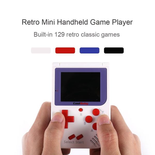 portable game players coolbaby rs-6 retro mini handheld console 8 bit 2.0 inch lcd color colour children player games
portable game players coolbaby rs-6 retro mini handheld console 8 bit 2.0 inch lcd color colour children player games