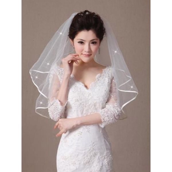 bridal veils lan ting bride uma camada borda com tira enfeitada vus de noiva vu cotovelo estilo critais espalhados, Black
bridal veils lan ting bride uma camada borda com tira enfeitada vus de noiva vu cotovelo estilo critais espalhados, Black