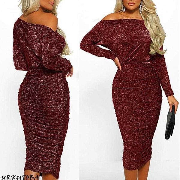 women new arrival solid off shoulder slim elegant boat neck glitter bodycon dress evening party formal dress_yw_rw, Black;gray
women new arrival solid off shoulder slim elegant boat neck glitter bodycon dress evening party formal dress_yw_rw, Black;gray