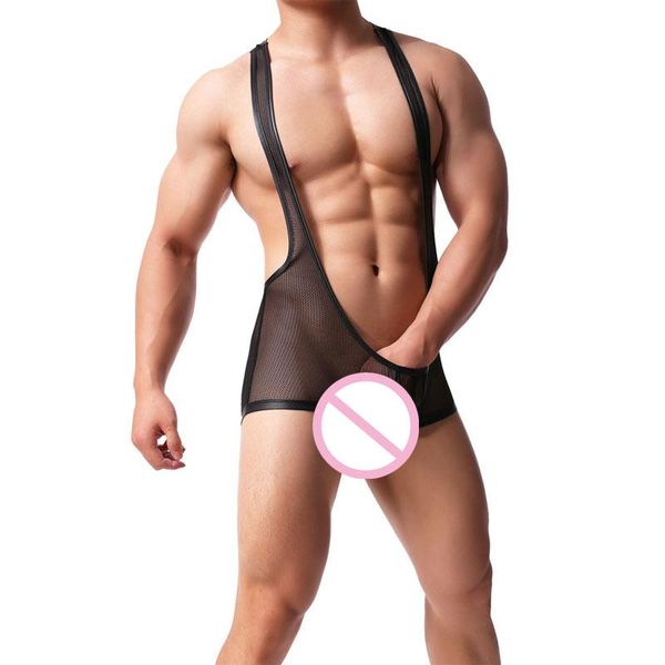men's body shapers men bodysuit jumpsuit mesh transparent undershirt mens wrestling singlet underwear boxer shorts, Black;brown
men's body shapers men bodysuit jumpsuit mesh transparent undershirt mens wrestling singlet underwear boxer shorts, Black;brown