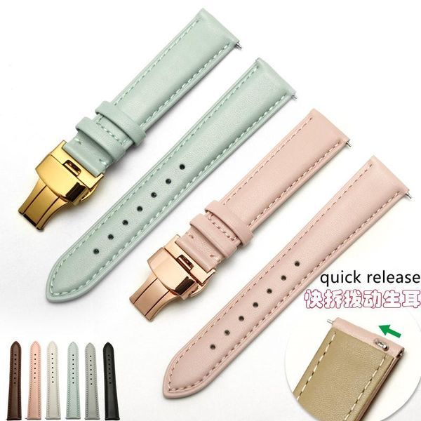 watch bands durable brown grey pink blue soft genuine leather watchband 12 14 16 17 18 20mm calfskin strap&deployment buckle for all brands, Black;brown
watch bands durable brown grey pink blue soft genuine leather watchband 12 14 16 17 18 20mm calfskin strap&deployment buckle for all brands, Black;brown