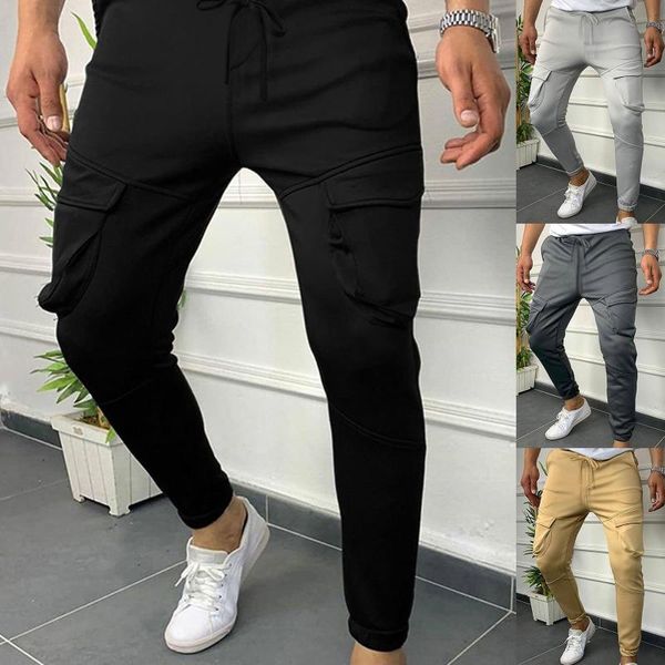 men's jeans men outdoor sports trousers multi-pocket lace-up casual pants plus size autumn fashion loose overalls, Blue
men's jeans men outdoor sports trousers multi-pocket lace-up casual pants plus size autumn fashion loose overalls, Blue