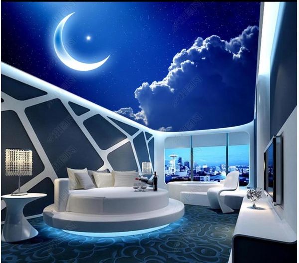 wallpapers custom ceiling mural wallpaper 3d zenith murals beautiful starry sky night moon living room painting background wall
wallpapers custom ceiling mural wallpaper 3d zenith murals beautiful starry sky night moon living room painting background wall