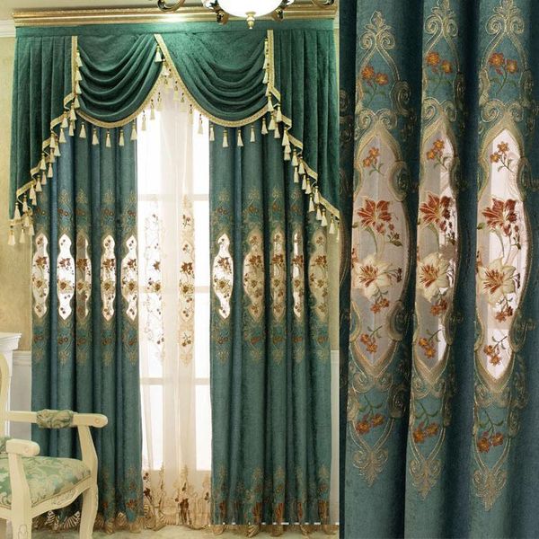 curtain & drapes luxury european style chenille curtains finished is suitable for living room bedroom chili embroidery custom
curtain & drapes luxury european style chenille curtains finished is suitable for living room bedroom chili embroidery custom